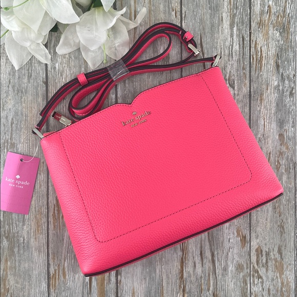 kate spade Handbags - Kate Spade Leather Harlow Crossbody Bag Purse